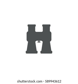binoculars icon. sign design