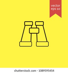 binoculars. binoculars icon. sign design. Vector EPS 10.