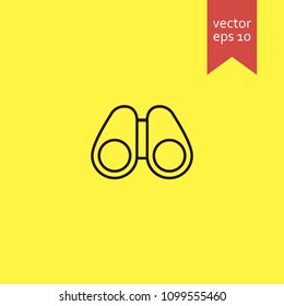 binoculars. binoculars icon. sign design. Vector EPS 10.