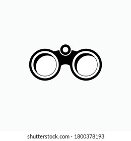Binoculars Icon. Spy, Surveillance Symbol for Design, Presentation, Website or Apps Elements - Vector.