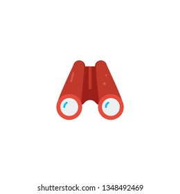 binoculars icon vector illustration