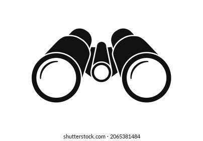 Binoculars icon. Vector icon illustration