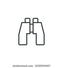 Binoculars icon, binoculars vector illustration