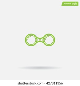 binoculars icon , vector illustration