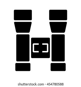Binoculars icon. Vector illustration