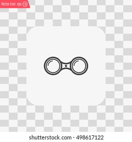 binoculars icon , vector illustration