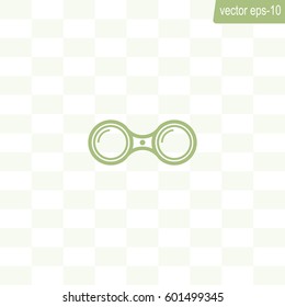 binoculars icon , vector illustration