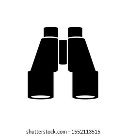 The binoculars icon. vector image of EPS.