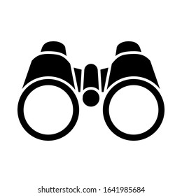 Binoculars icon vector sign and symbol on trendy design