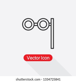 Binoculars Icon,Opera glasses Icon Vector Illustration Eps10