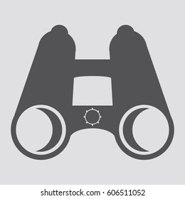Binoculars icon,sign,symbol,logo isolated in flat style.Vector illustration.