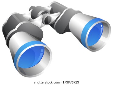 Binoculars - Illustration