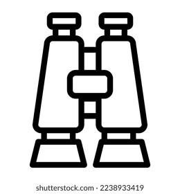 Binoculars Illustration Vektorgrafik und Logo Symbol Waffen Symbol perfekt. Symbol aus der modernen Kollektion für mobiles Konzept und Web-Apps Design.