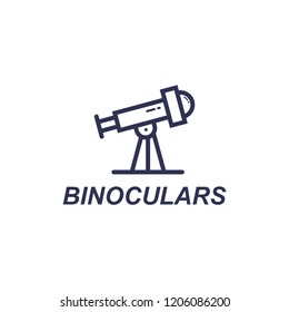 binoculars logo design 3