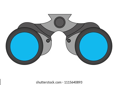 binoculars object equipment optical icon