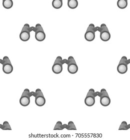 Binoculars for observation.African safari single icon in monochrome style vector symbol stock illustration web.