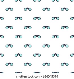 Binoculars pattern seamless