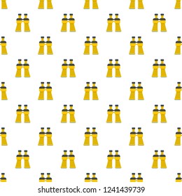 Binoculars pattern seamless vector repeat for any web design