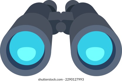 Binoculars Pocket Element Flat Style
