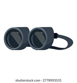 Binoculars provide a closer look, enhancing the viewing experience with zoom and focus capabilities