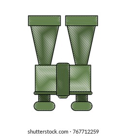 Binoculars spy object