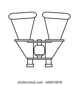 binoculars topview icon image 