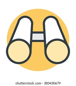 Binoculars Vector Icon