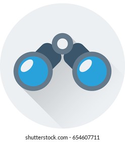 Binoculars Vector Icon