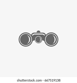 binoculars vector icon