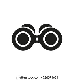 binoculars vector icon