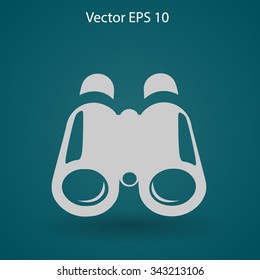 Binoculars vector illustration