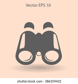 Binoculars vector illustration