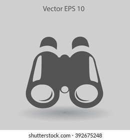 Binoculars vector illustration