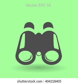 Binoculars vector illustration