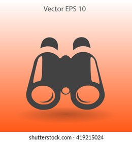 Binoculars vector illustration