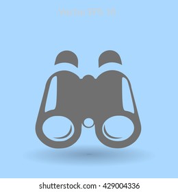 Binoculars vector illustration