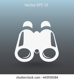 Binoculars vector illustration