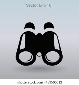 Binoculars vector illustration