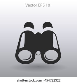 Binoculars vector illustration