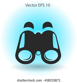 Binoculars vector illustration
