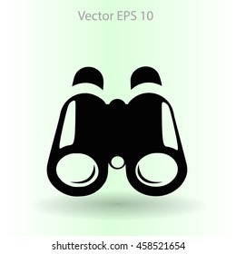 Binoculars vector illustration