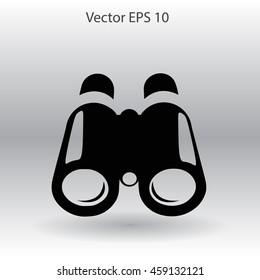 Binoculars vector illustration