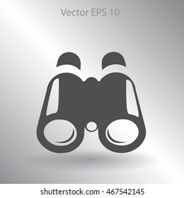Binoculars vector illustration