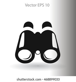 Binoculars vector illustration