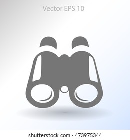 Binoculars vector illustration