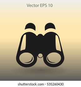 Binoculars vector illustration