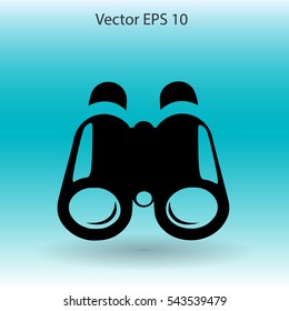 Binoculars vector illustration
