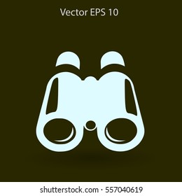 Binoculars vector illustration