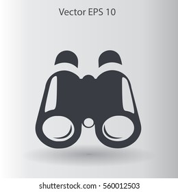 Binoculars vector illustration