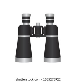 Binoculars vector illustration isolated on white background
